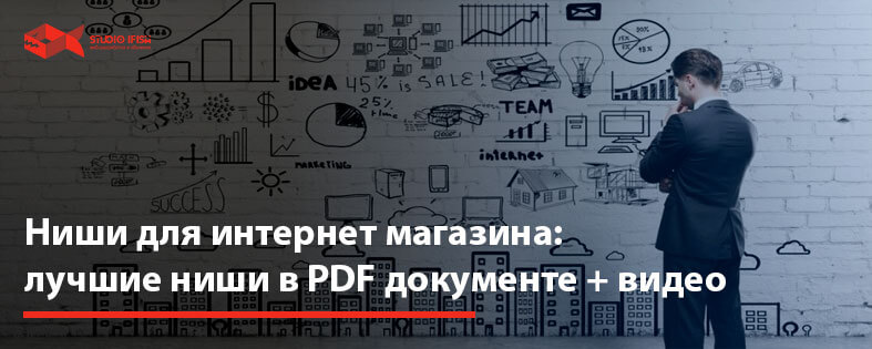 Ниши для интернет магазина: лучшие ниши в PDF документе + видео