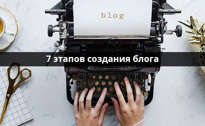 Этапы создания блога