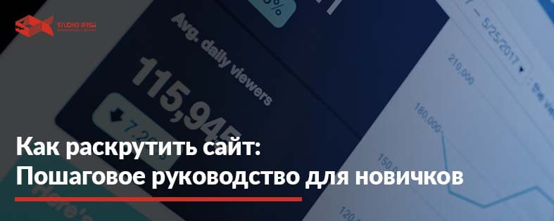 Раскрутить сайт: как в 5 шагов раскрутить сайт и ничего не забыть